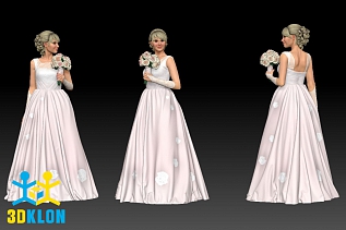 3D копия невесты